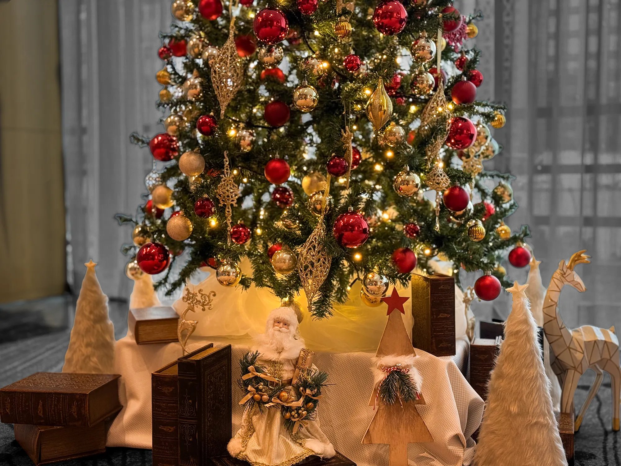 クリスマスツリーのレンタル・リースとクリスマス装飾